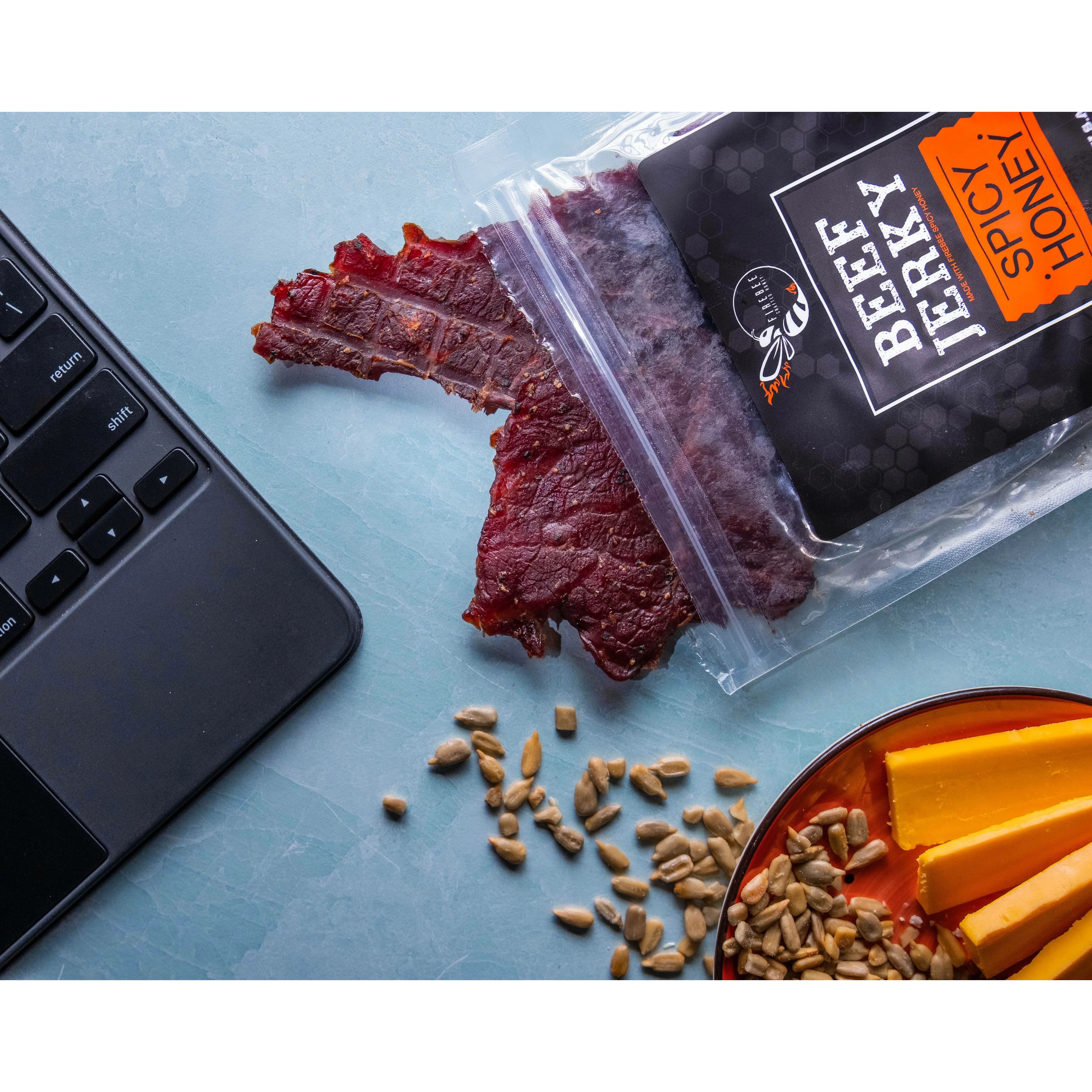 Firebee Beef Jerky - Spicy Honey - Image 3